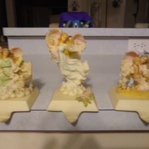 Seraphin angel stocking holders